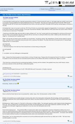 We called this 1st site '21 cuts' after the number of trees cut there.<br />Tap capture and it will be easier to read
